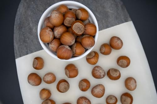 Lila Bazaar - 6LB Resealable Bag - Oregon Hazelnuts in Shell - Raw, Whole, Unsalted, Fresh, Nutty - No Added Flavor, No GMO