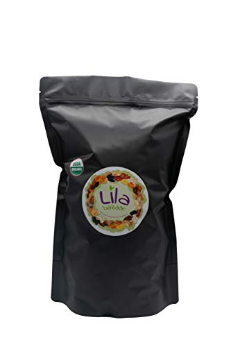 LILA BAZAAR - ORGANIC Sun-Dried Turkish Apricots 2LB, Natural Taste and Fresh, Nutritious and Healthy Snack, In Resealable Bag, No Sulfur Added, No Sugar Added and No Artificial Flavors!!!