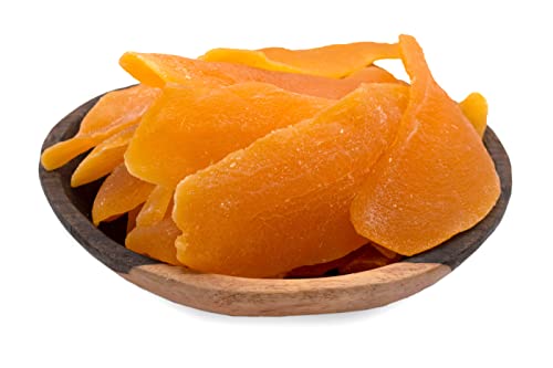 LILA BAZAAR - Dried Mango Slices 24Oz | Natural Taste, Fresh and Super Healthy | Packed in Resealable Bag