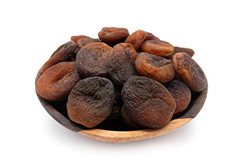 LILA BAZAAR - ORGANIC Sun-Dried Turkish Apricots 2LB, Natural Taste and Fresh, Nutritious and Healthy Snack, In Resealable Bag, No Sulfur Added, No Sugar Added and No Artificial Flavors!!!