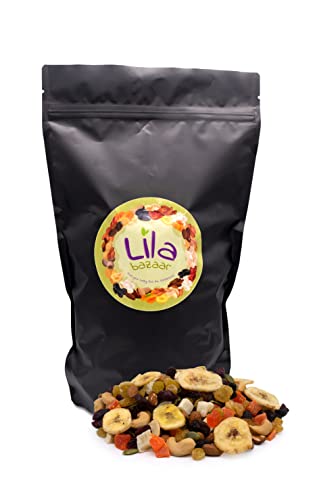 LILA BAZAAR - Trail Mix - Golden Delight- 2Lb | Natural Taste, Fresh and Super Healthy | Packed in Resealable Bag