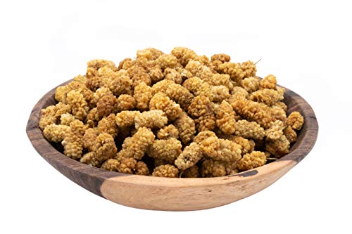 LILA BAZAAR - Organic Dried Mulberry 24 Oz, Naturally Sweet, No Sugar Added, Packed in Resealable Bag