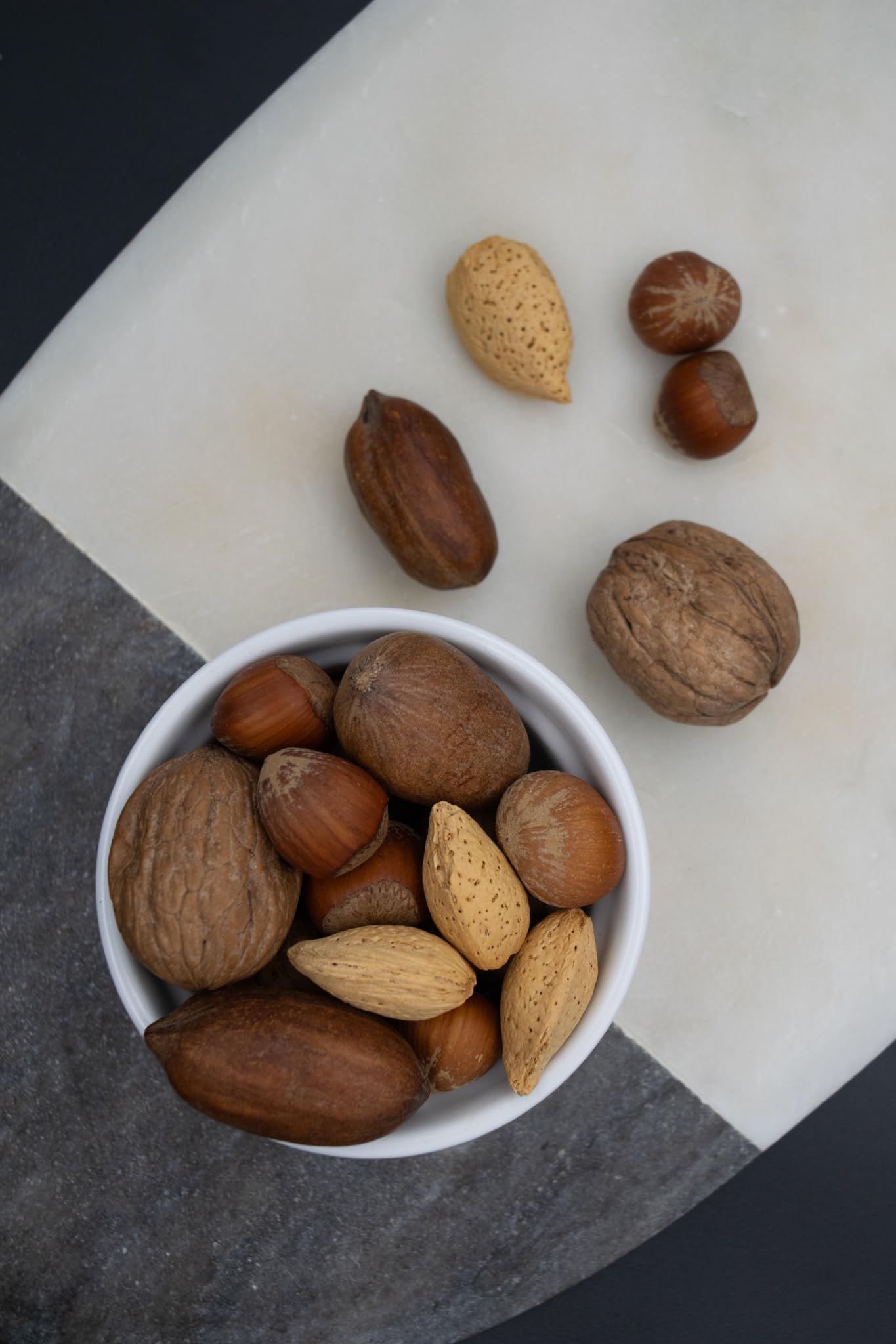 LILA BAZAAR - Mixed Nuts In Shell 6LB | Walnuts, Almonds, Hazelnuts, Pecans | Fresh and Easy to Crack | Excellent Taste | Packed in Resealable Bag (Pack of 1)