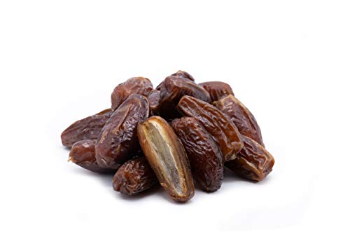 LILA BAZAAR - Deglet Noor Pitted Dates 2LB , Natural and High in Fiber, No Sugar Added, Packed in Resealable Bag