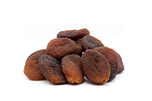 LILA BAZAAR - ORGANIC Sun-Dried Turkish Apricots 2LB, Natural Taste and Fresh, Nutritious and Healthy Snack, In Resealable Bag, No Sulfur Added, No Sugar Added and No Artificial Flavors!!!