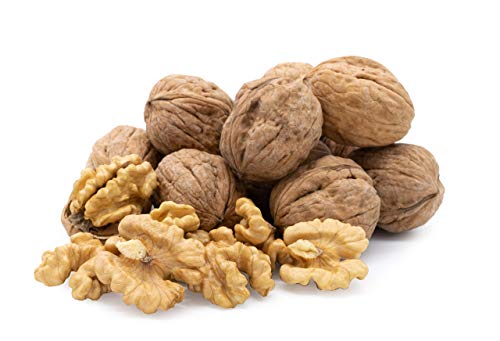 Lila Bazaar Walnuts In Shell | Rich in Antioxidants | Source of Omega 3s | Packed in Resealable Bag