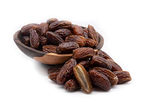 LILA BAZAAR - Deglet Noor Pitted Dates 2LB , Natural and High in Fiber, No Sugar Added, Packed in Resealable Bag