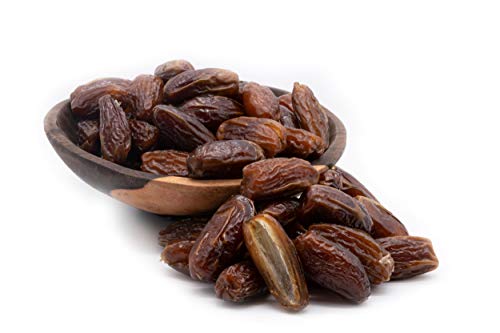 LILA BAZAAR - Deglet Noor Pitted Dates 4LB, Natural and High in Fiber, No Sugar Added, Packed in Resealable Bag