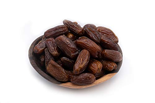 LILA BAZAAR - Deglet Noor Pitted Dates 4LB, Natural and High in Fiber, No Sugar Added, Packed in Resealable Bag