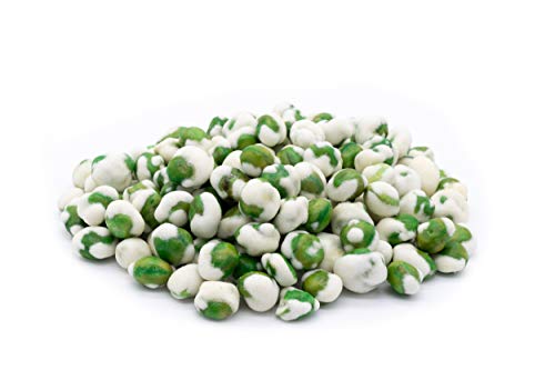 LILA BAZAAR - Wasabi Coated Green Peas 24 oz | Salted, Crunchy and Spicy | Packed in Resealable Bag | Kosher Certified